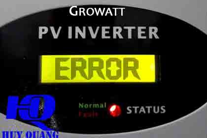 Bảng mã lỗi Inverter Growatt | Cách xử lý 29 lỗi thường gặp